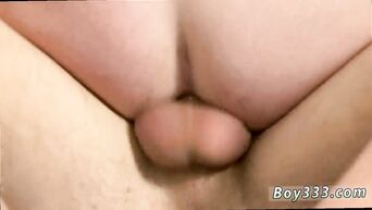 Mutual orgasm of two homosexuals during anal sex