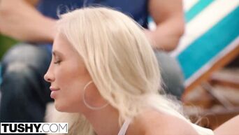 First anal experience for Tasha Reign