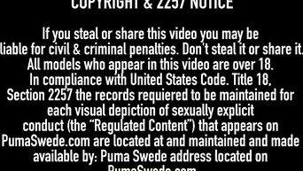 Best scene of busty porn star Puma Swede