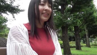 Japanese MILF masturbate to friend penis with juicy tits