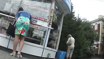 Russian pervert shoots under skirts of unfamiliar women