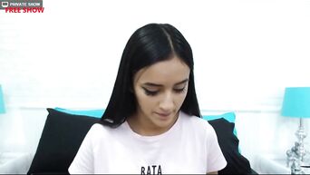 Latin slobbering webcam slut