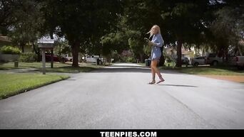 TeenPies - Nerdy Teen Sucks and Rides a BWC