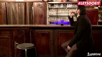 LETSDOEIT - Horny Teen Luna Rival Double Teamed At The Local Bar