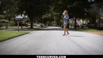TeenCurves - Big Booty Teen Bounces On A Big Dick