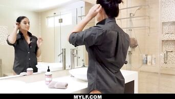 mylf - big titted milf filled up with hot cum