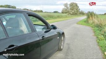 MyDirtyHobby - Driver gets an unexpected surprise from a HitchHiker