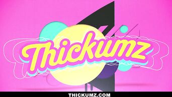 Thickumz - Thick Babe Fucks Stranger After Day With BFF