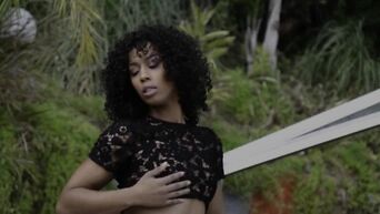 Tender ebony Misty Stone destroyed with raging black cock