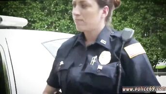 On first working day in police, sucked big black dick