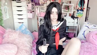 THE CREEPY CHICK FROM SCHOOL GETS YOU TO HERSELF (YANDERE JOI ...