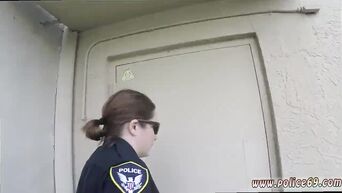 Black drug addict licks police pussies