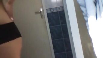 Spy camera in bathroom