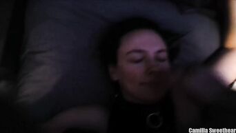 Busty slut adores getting stream of male hot sperm on face