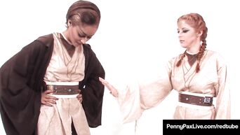 Cosplay video: Star wars with Penny Pax & Skin Diamond
